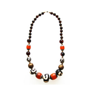 Orange Safari Necklace